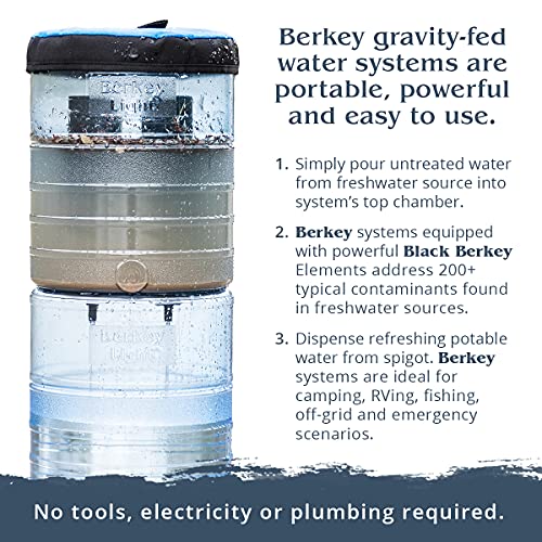 Authentic Black Berkey Elements BB9-2 and PF-2 Filters - Powerful